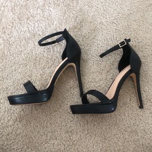 NOT FOR SALE. ALDO black single strap heel
